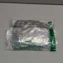 Yan Dream Short Full Beard for Men Classic Halloween Costume Facial Hair Synthetic Curly Red Fake Beard and Mustache (Grey)