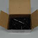(100 pcs) Wensilon #102" Black Phillips Truss Head Wood Screws Quick Metal Self Tapping (#10x2")