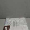 LiBa Bathroom Shower Curtain - Waterproof Plastic Shower Curtain Premium PEVA Non-Toxic with Rust Proof Grommets 10G Heavy Duty Bathroom Accessories 72x72 (2a. 10g-clear)