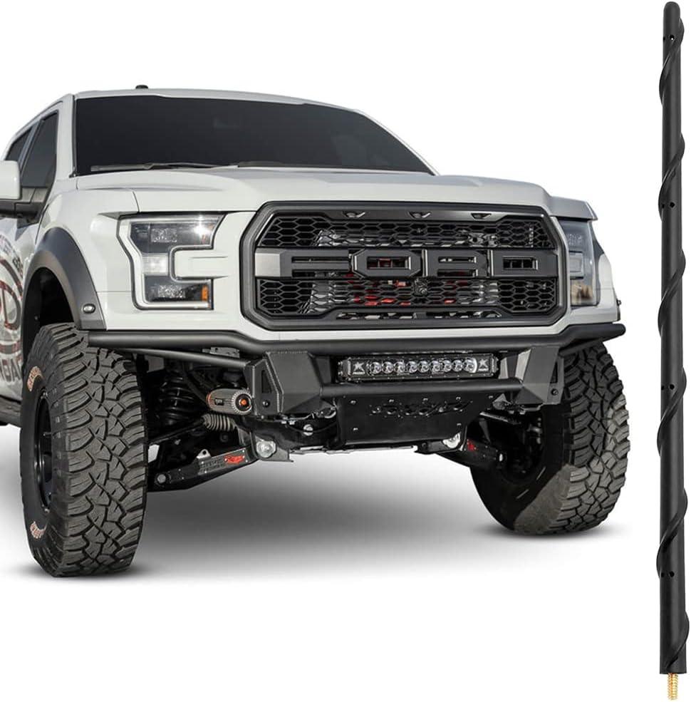 BASIKER 16 Inch Antenna for Ford F150 F250 F350 2009-2025 2026, Ford F150 Accessories, Truck Car F-150 F 150 Antenna Replacement for AM FM Reception