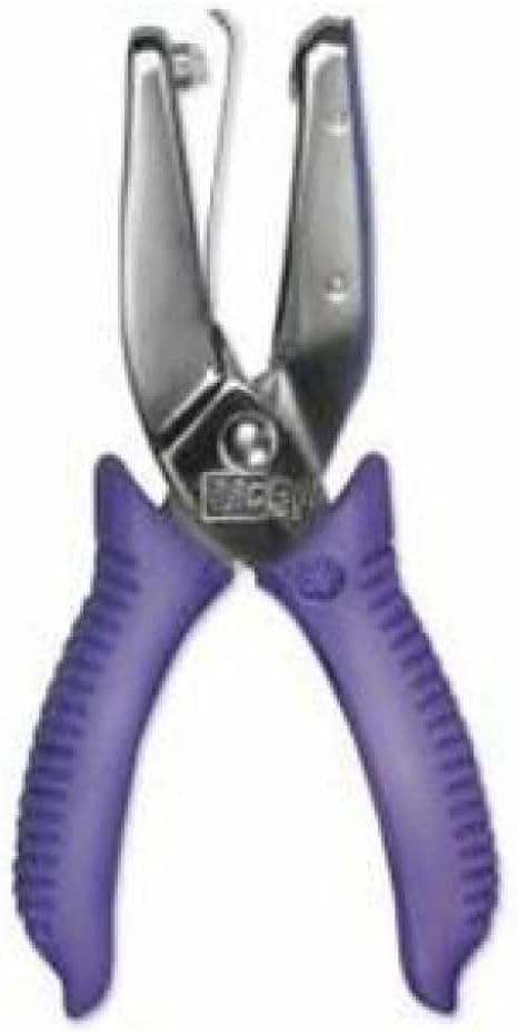 McGill 2" Reach Punchline Hole Punch, 1/8 Inch Round, Chrome/Purple (MCG52400C)
