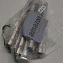 Tension Curtain Rod, Extra Long Outdoor Curtain Rod 43-120 Inch Adjustable, 1.1 Inch Diameter Thick Heavy Duty Silver Shower Curtain Rod, Stainless Steel Shower Rod for Bathroom No Drilling, No Rust