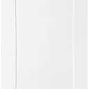 Calhome Painted Composite MDF 1 Panel Interior Barn Door Slab, 30 x 80 in, White Primed