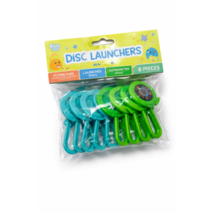 disc launcers 6 pcs (3 pack)