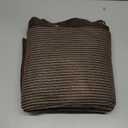 Fence Privacy Screen Balcony Sun Shade Cloth 6'6"x9'9" 80% Shade Fabric Outdoor Patio Screens Mesh Panels Apartments Railing Cover UV Protection for Backyard Garden Porch Deck (Coffee)