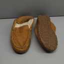 Lulex Moccasins for Men House Slippers Indoor Outdoor Plush Mens Bedroom Shoes with Hard Sole 10