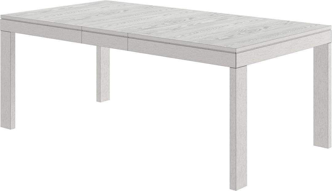 Peatuk Solid Wood Dining Table Set - Mix and Match Extendable Table, Chair, Sold Separately for Dining Room, Kitchen, Grey