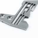 Blooy - E982 Throat Plate Fit For Siruba 757 (700F 5 Thread) Industrial Overlock Sewing Machine Parts Needle Plate 3x5mm
