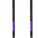 LEKI SWTCH Lightweight Aluminum Ski Poles for Downhill Skiing (130 cm, Purple)