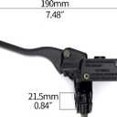Motorcycle Left Hydraulic Brake Clutch Master Cylinder Lever Dirt Pit Bike 8mm Banjo Bolt