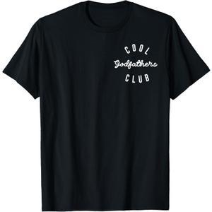 Mens Cool Godfathers Club, Pregnancy Announcement Cool Pop T-Shirt. 3XL Size