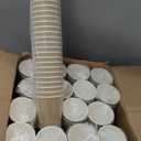 500 Pack 8 oz Coffee Cups, Insulated Ripple Wall Hot Coffee Cups for Home, Office, Hotel, Meetings, Parties
