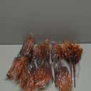 TURNMEON 20 Bundles Artificial Fall Flowers for Outdoors Fall Thanksgiving Decorations, UV Resistant Fall Plants Faux Boston Fern Fake Mums Plastic Greenery Shrubs for Home Porch Gardens Autumn Decor