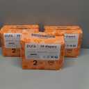 Pura Hypoallergenic Diapers, Size 2 (7-13 lbs) Totally Chlorine Free, Wetness Indicator, Suitable for Sensitive Skin, Soft Organic Cotton, Overnight, 3 Packs of 29 (87 Baby Diapers)