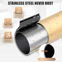 Gold Curved Shower Curtain Rod,35-76 Inches Adjustable Length Curved Shower Rods Round Shower Curtain Rod Rust Proof Stainless Steel Curved Shower Rods For Bathroom