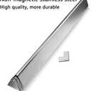 Uniflasy Grill Parts Replacement for Weber Spirit 310 E310, Genesis Silver B C, Genesis Platinum B C, Weber 900 (Side Control), 28 1/8" Stainless Steel Burner, 22.5" Stainless Steel Flavorizer Bars