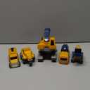 MIEBELY Toddler Robot Construction Vehicles Set  5Pcs Transforming Robots for Kids - Magnetic Toys with Sturdy Connectors  Easy DIY Assembly Function  5-in-1 Educational STEM Toys