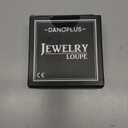 30x Magnification Jeweler Loupe Achromatic Triplet Lens 20.5mm Optical Glass Hexagonal Design Black Gem Jewelry Pocket Magnifier Tool