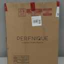 PERFNIQUE Irregular Wall Mirror Asymmetrical Mirror, 27''x19'' Black Mirror for Bathroom Bedroom Living Room Entryway, Decorative Modern Wall Decor, Wall Mounted Mirror (Black, 27''x19'')