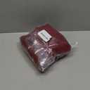 36 inch red Knitted Christmas Tree Skirt: Small Thick Cable Knit Round Tree Skirt for 4ft 5ft Tree Rustic Neutral Farmhouse Neutral Christmas Decor Tree Base Cover Xmas Home Decorations