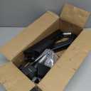 monTEK Sleek Aluminum Monitor Arm for 1757 Ultrawide Screens up to 59.4 lbs, Heavy Duty Single Monitor Arm Desk Mount, Pneumatic Lift, Quick-Release Plate, Clamp/Grommet, Max VESA 100x100 (Black)