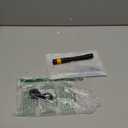 EverBrite Rechargeable Pen Light, 300 Lumens EDC Flashlight, Zoomable LED Pocket Flashlight with Clip, Memory Function and USB C Cable Included, for Camping, Emergency, Charcoal Black