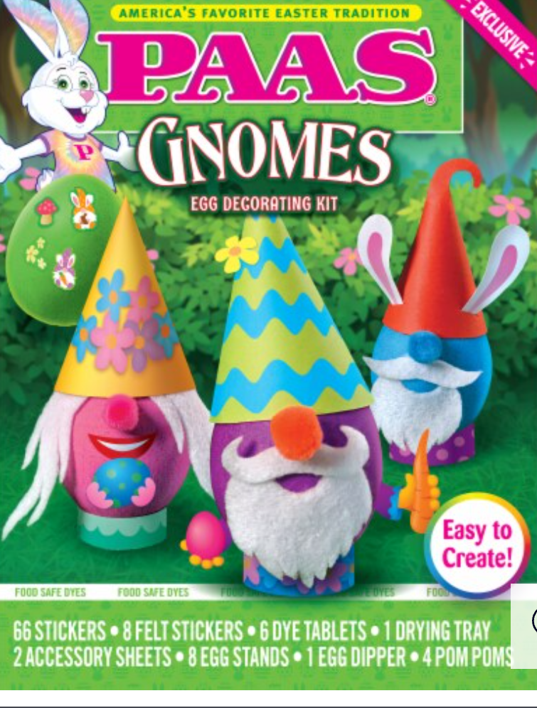 Gnomes Easter Egg Decorating Kit