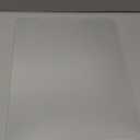 Glass Gaming Mouse Pad, Hard Surface Clear Mat for Enhanced Precision and Speed Control, for Gaming, Office, and Design Use (Transparent Frosted,300mmx250mm)