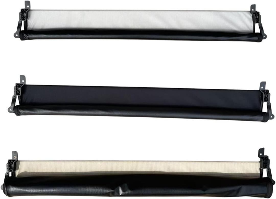 LR137409 Car Panorama Sunroof Sunshade Curtain Cover Assembly Fit For Land Rover Range Rover Evoque LR026324 LR114608 LR114608 (Black)