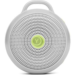 Yogasleep Hushh Portable White Noise Sound Machine for Baby, 3 Soothing Natural Sounds with Volume Control, Compact Size, Noise Canceling for Sleep Aid, Office Privacy, & Meditation, Registry Gift