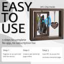 2 x Pet Memorial Picture Frame with NFC  9x8 Wooden Frame for 2 Photos  Customizable Tribute Page for Your Beloved Pet with Uploads & Music