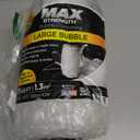 Duck Max Strength Bubble Cushioning Wrap for Moving & Shipping, 15 FT, Large Bubble Packing Wrap for Heavy Duty Protection Packaging Boxes, Clear Bubble Roll Moving Supplies, Perforated Every 12 IN