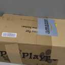 42x42 Inches Puppy Playpen with Gate, Dog Playpen for Puppies or Small Dogs, DogFence Pet Playpen for Indoor & Outdoor, Sturdy Safety DogPen with Thickened Fabric, High-Strength Nylon Wire Mesh (Blue)