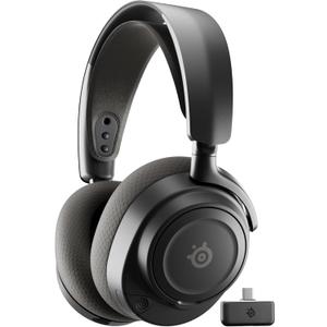 SteelSeries Arctis Nova 7 Wireless Gen 2 Gaming Headset - Real-Time App Control, 50+ HR Play, Neodymium Drivers, Mix 2.4GHz/Bluetooth, PC, PS5, PS4, Switch 1/2, Mobile - Black