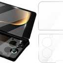 Screen Protector Compatible with AYN THOR Handheld Console- Tempered Glass for Dual Screens, Scratch-Resistant & High-Definition (Upper screen + lower screen)