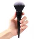 Large Powder Brush: Luxurious Foundation Brush, Professional Makeup Brush For Blending Liquid, Cream and Flawless Powder, Buffing, Blending, Vegan Makeup Tool With Cruelty-Free Bristles