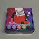 Karaoke Machine Toys for Kids Ages 3-12: Mini Portable Bluetooth Speaker with 2 Wireless Microphones LED Light Christmas Birthday Gifts for Boys Girls Toddlers 3 4 5 6 7 8 9 10 Year Old Boy Girl Kid, Red