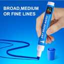 Arts Pal Dry Erase Markers, 48 Count 6 Vibrant Colors, Chisel Tip, Low Odor, Easy Erase, Whiteboard Markers for Classroom, Office, Home, Teachers, Kids, Creative Projects, Back to School Supplies