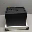 1.6 Cu ft Small Fireproof Safe Box, Digital Security Home Safes Water and Fireproof with Electronic Keypad Keys and Alarm System, Fire Safe for Home Money Medicine Valuables