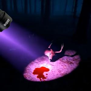 Blood Tracking Light for Hunting Deer with Special Filter Make The Blood Trail Highlighted Easy to Wounded Prey Essential Tool for Hunter Gifts (Blood Tracking Flashlight for Hunting)