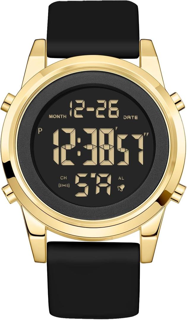 Military Digital Sport Watch for Men, Waterproof, Tactical Diving Watch