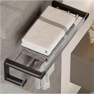 Towel Racks Wall Mounted Towel Holder,Light Towel Rack, Bath Towel Holder,Rack