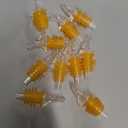 10 Count Large Amber Cork Free-Pour Spout - Great for Wide-Neck Liquor Bottles, Including 1.75 Liter Bottles