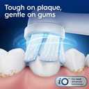 Oral-B Rechargeable Electric Toothbrush, iO2 Starter Kit, 3 Cleaning Modes, Automatic Pressure Sensor to Protect Gums, 2 Brush Heads, Pure White