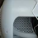 Petcove Self Cleaning Automatic Litter Box for Multi Cat - XL 65L Drum/Ultra Quiet 30-35 DB Operation / 5 Safety Sensors/Easy App Control with Ultra Fast 5 GHz WiFi - Includes Ramp & 15 Litter Bags (White 2)