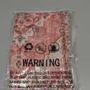 Snycler Pink Boho Throw Pillow Covers Set of 2 Monaco Rug Carpet Double Sided Pattern Cotton Soft Pillow Case Cushion Cover Pillowcase for Garden Couch Sofa Bed Decorative 12x20 inch