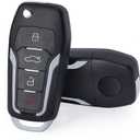 Keymall Keyless Entry Replacement Upgraded Flip Remote Car Key Fob 315MHz 4D63 80 Bit Chip for Ford Lincoln Mazda Mercury, OUCD6000022