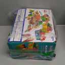 Play Food Set for Kids Kitchen- 100 Pcs Kitchen Food Toy for Toddlers, Cutting Fake Food/ Fruit/ Vegetable Accessories with Three Baskets, Birthday Gift for 3 4 5 Years Old Boy Girl