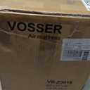 Twin Air Mattress with Built in Pump,18''Inflatable Mattress 2 Mins Self-Inflation/Deflation, XL-Long Blow up Mattress Thicker, Flocked Top Air Bed with Storage Bag for Home, Camping & Guests (Grey)