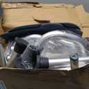 Shower Chair U-Shape Seat (450lb) Heavy Duty - Padded Armrests and Back, Shower Chairs for Elderly and Disabled, Handicap, Shower Chair for Inside Shower, Adjustable Height - Blue